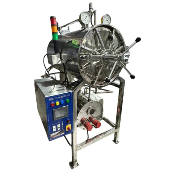 STEAM STERILIZER HORIZONTAL CYLINDRICAL FULLY AUTOMATIC LEW-107