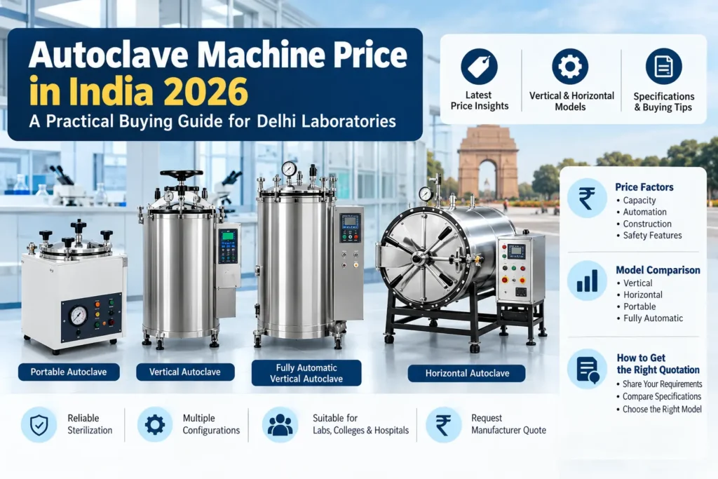 autoclave machine price in India